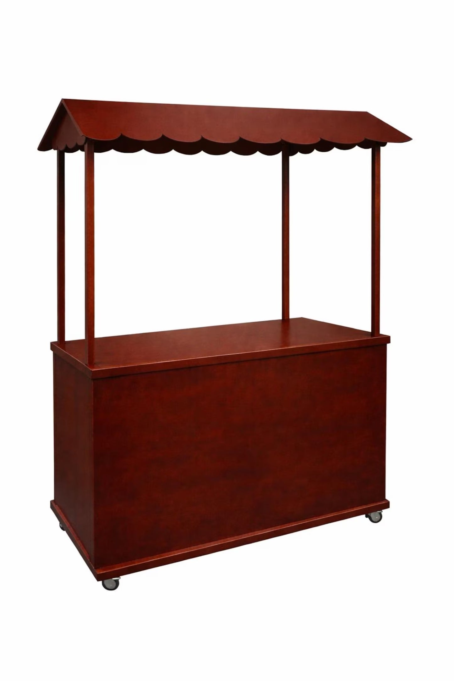 White Wedding Event Cart – 74.8” Tall Modular Welcome Station, Candy & Cocktail Bar Ma. de la luz Aguilar Rodriguez