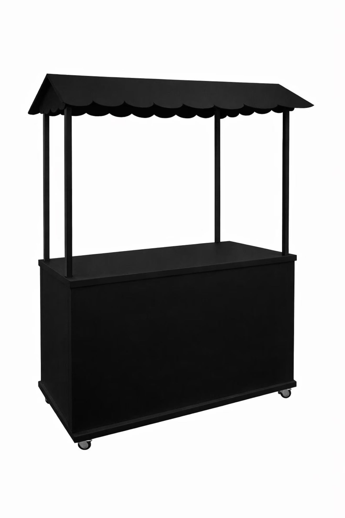 White Wedding Event Cart – 74.8” Tall Modular Welcome Station, Candy & Cocktail Bar Ma. de la luz Aguilar Rodriguez