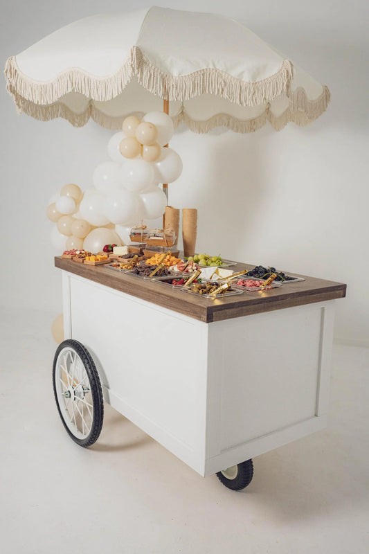 Collapsible Mobile Bar Cart | Wedding, Event, Snack Cart Samantha Schultz