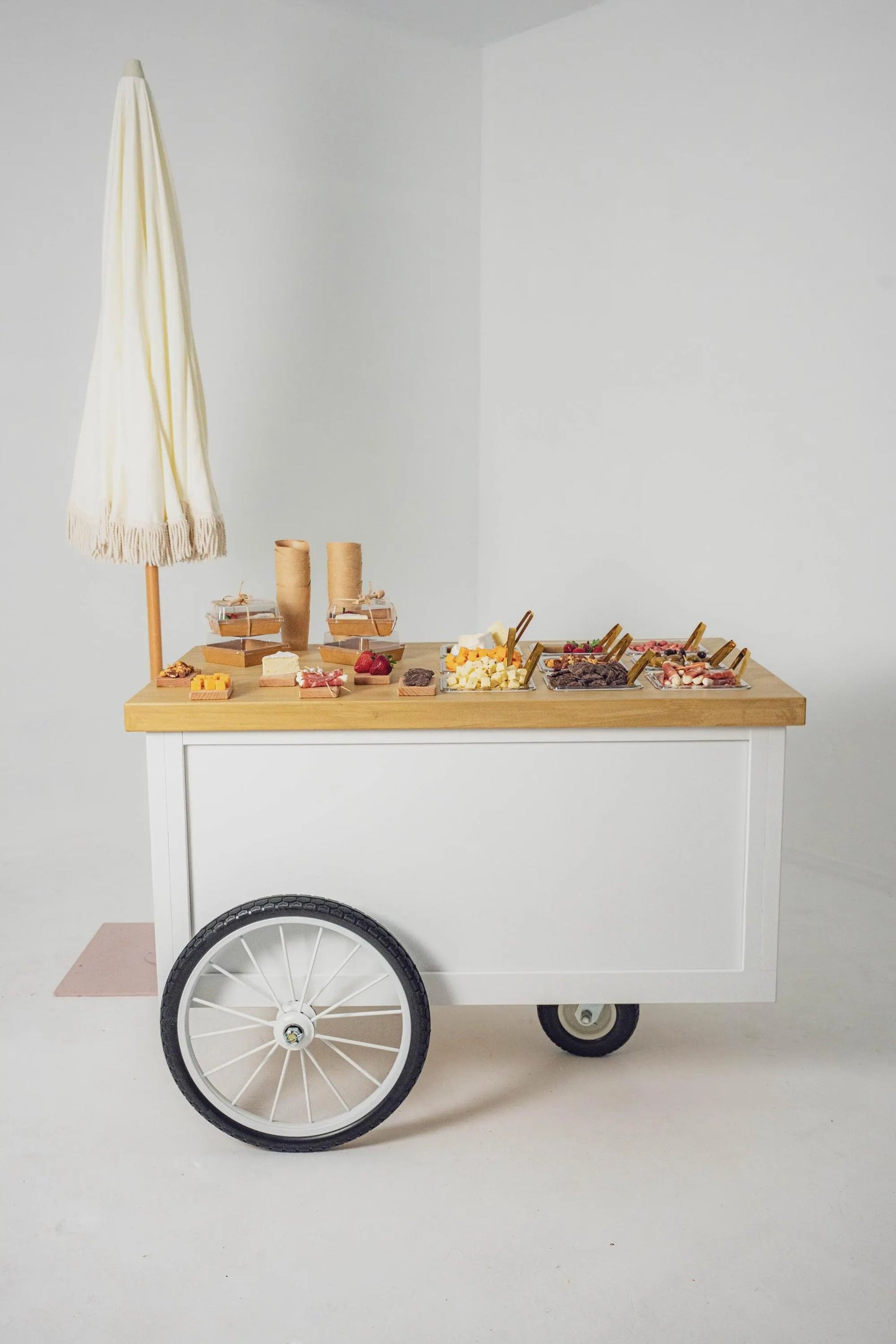 Collapsible Mobile Bar Cart | Wedding, Event, Snack Cart Samantha Schultz