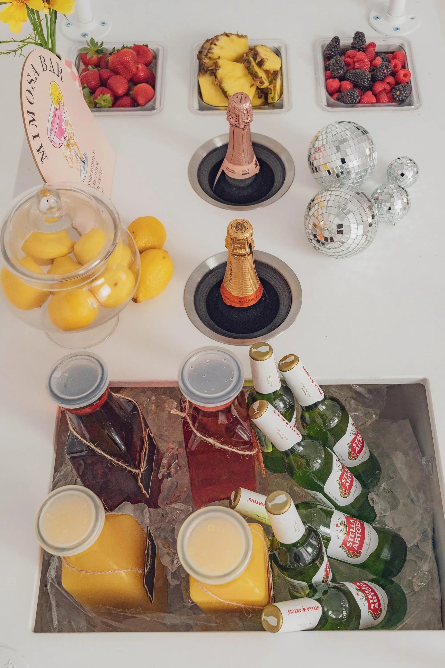 Collapsible Mobile Bar Cart | Wedding, Event, Snack Cart Samantha Schultz