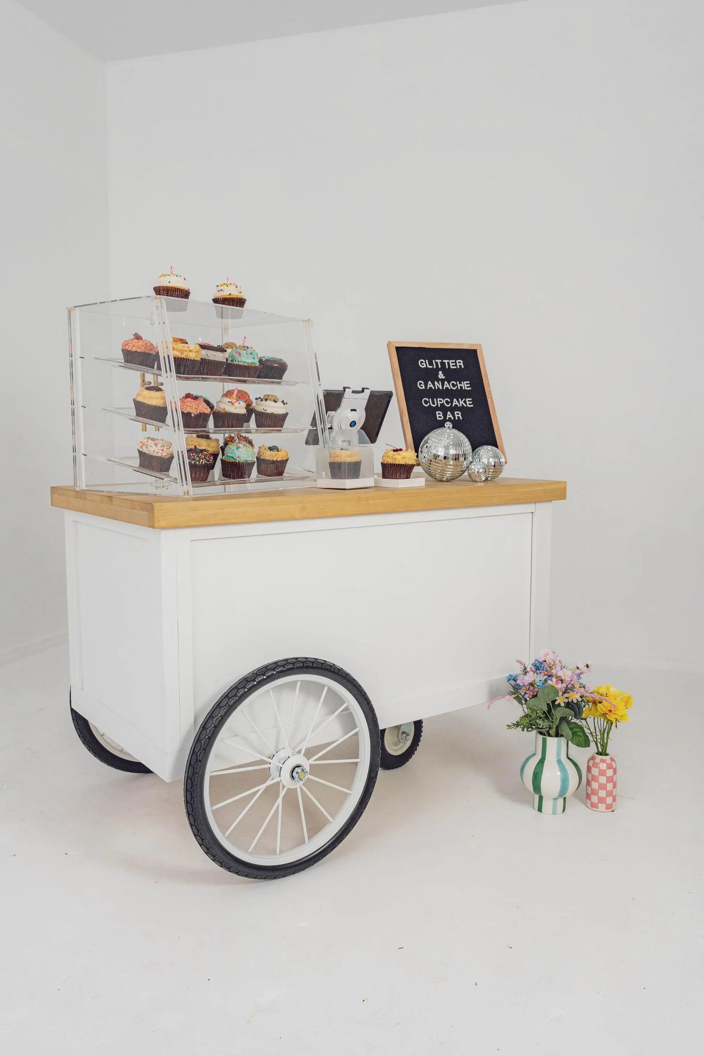 Collapsible Mobile Bar Cart | Wedding, Event, Snack Cart Samantha Schultz