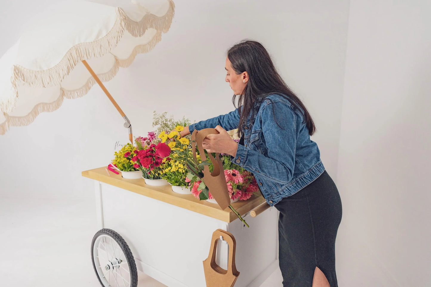 Collapsible Mobile Bar Cart | Wedding, Event, Snack Cart Samantha Schultz